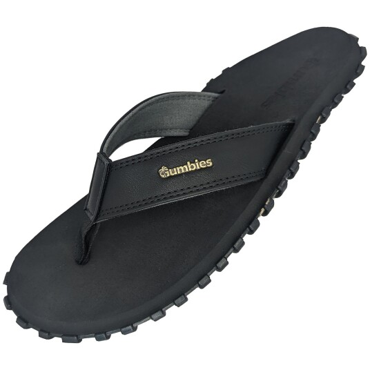 Gumbies Vegovert Flip-Flops Black 41 Gumbies Vegovert Flip-Flops Black 41
