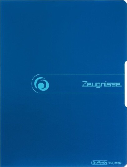 Herlitz Zeugnisse Konvensjonell Filmappe A4 Polypropylen Pp Blå Portrett 20 Lommer Herlitz Zeugnisse Konvensjonell Filmappe A4 Polypropylen Pp Blå Portrett 20 Lommer