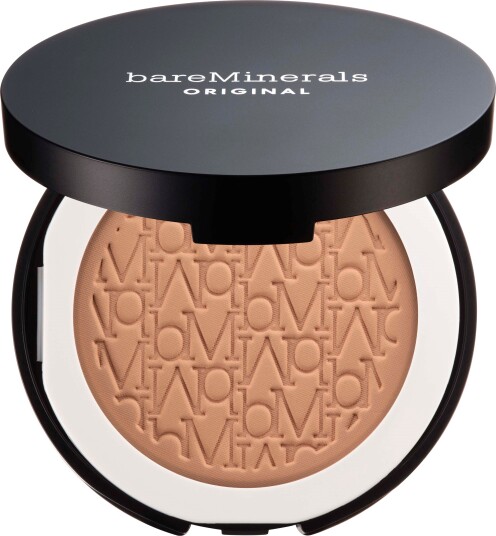 bareMinerals Original Pressed Powder Foundation Medium Tan 8 ml med SPF 15
