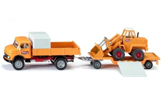 Siku 4117 Truck/Trailer Montert På Forhånd 1:50 Mercedes-Benz 710 Kramer 411 Alle Kjønn Metall Plast Siku 4117 Truck/Trailer Montert På Forhånd 1:50 Mercedes-Benz 710 Kramer 411 Alle Kjønn Metall Plast