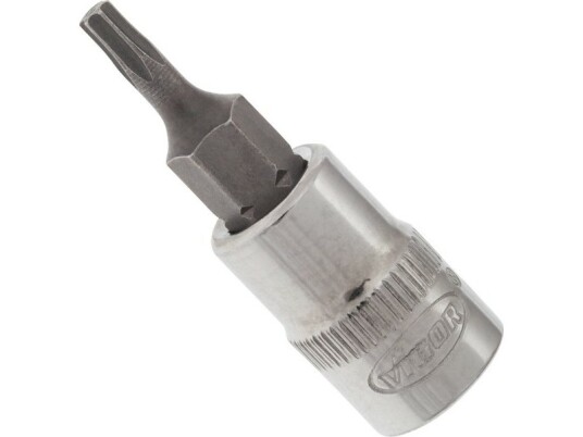 Vigor 1/4" Torx Pipenøkkelinnsats T10 38 mm Håndverktøy