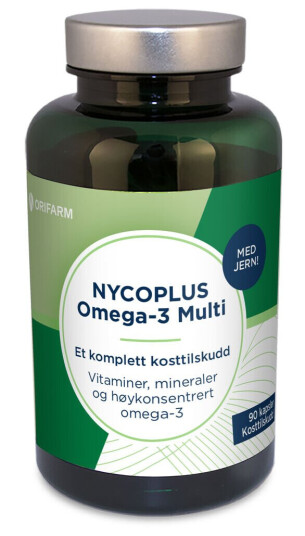 Nycoplus Omega-3 Multi 90 kapsler Nycoplus Omega-3 Multi 90 kapsler