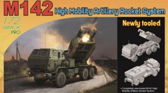 Dragon 1/72 M142 High Mobility Artillery Rocket System (HIMARS) Dragon 1/72 M142 High Mobility Artillery Rocket System (HIMARS)