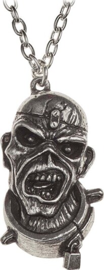 Alchemy Iron Maiden Piece of Mind Eddie Pendant Hand Made Fine English Pewter 84651719