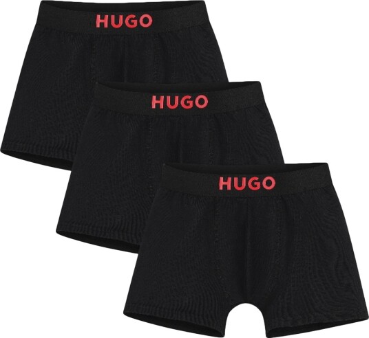 Hugo Kids Set Of 3 Boxer Shorts Black 176