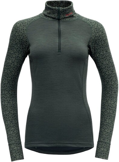 Devold Duo Active Merino 205 Zip Neck Dame Woods S Devold Duo Active Merino 205 Zip Neck Dame Woods S