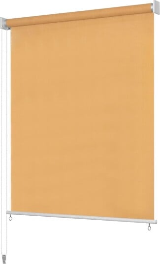 vidaXL Utendørs rullegardin 205 (B) x 230 (H) cm beige