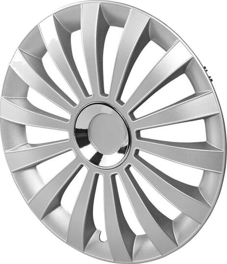 ProPlus Meridian Ring Hjulkapselsett - 13", S??lv, 4-pack