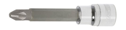Ks Tools Werkzeug-Maschinen Gmbh 1/2" Chromeplus Bitssokkel, Lang, Pz4 (918.1758) Ks Tools Werkzeug-Maschinen Gmbh 1/2" Chromeplus Bitssokkel, Lang, Pz4 (918.1758)