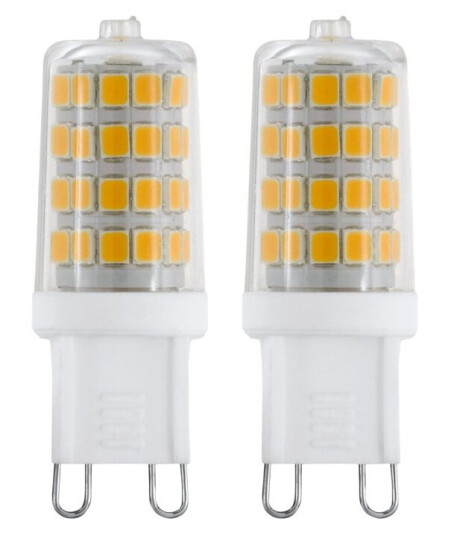 Eglo Led-Lyspære Form: Kapsel G9 3 W Ekvivalent 30 Klasse F Varmt Hvitt Lys 3000 K En Pakke 2
