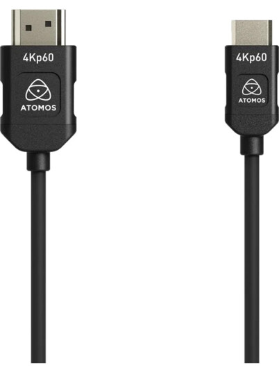 Atomos 4K60P HDMI Silicon Cable Micro HDMI to Full HDMI 45cm