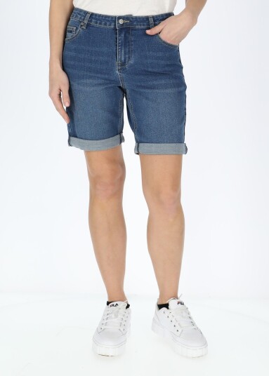 Seaside Oregon Twill Shorts W Denim Blue 34 Hverdagsshorts