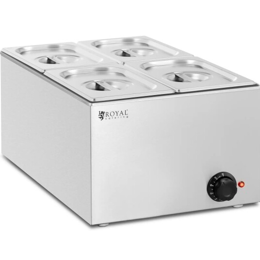 Royal Catering Bain Marie 640 W 4 x GN 1/4 Royal Catering RCBM_GN1/4_1