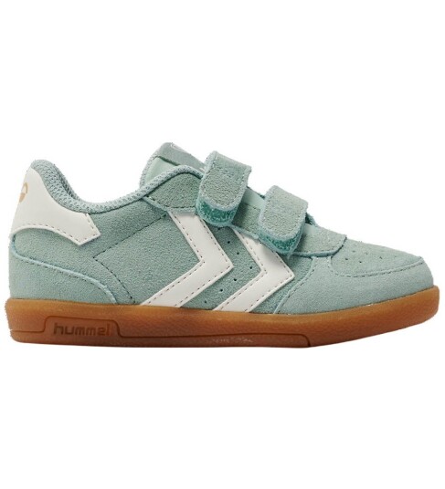 Hummel Victory Suede II Infant sko frosty green 20 Hummel Victory Suede II Infant sko frosty green 20