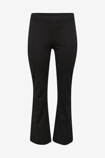 Kaffe Curve Leggings kcJenna Flared Leggings Svart Kaffe Curve Leggings kcJenna Flared Leggings Svart