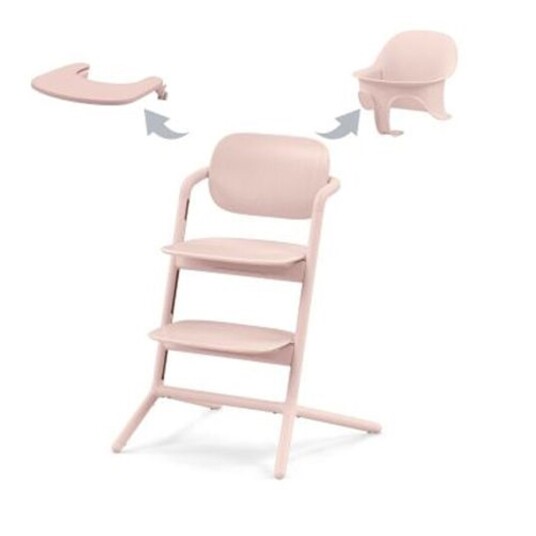 Cybex Spisestol Lemo Chair 3i1 Pakke Pearl Pink Cybex Spisestol Lemo Chair 3i1 Pakke Pearl Pink