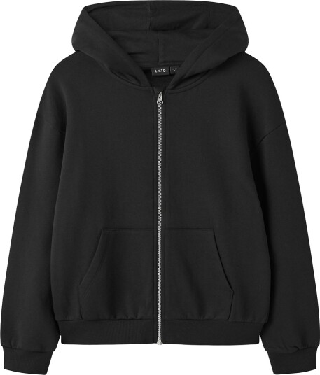 LMTD Nlnnevo Ls L Bru Sweat Cardigan Noos Black 146 152 LMTD Nlnnevo Ls L Bru Sweat Cardigan Noos Black 146 152