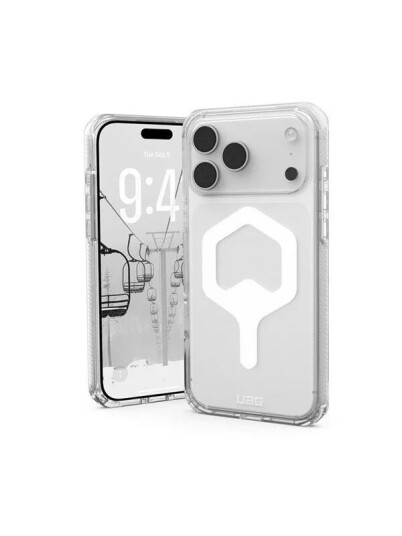 UAG Plyo MagSafe etui for iPhone 17 Pro Max - Hvit/Transparent