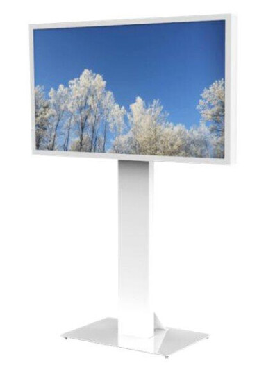 Hi-ND Floorstand Glass Universal 49"- 65" - stativ - for LCD-skjerm - hvit, RAL 9003 Hi-ND Floorstand Glass Universal 49"- 65" - stativ - for LCD-skjerm - hvit, RAL 9003