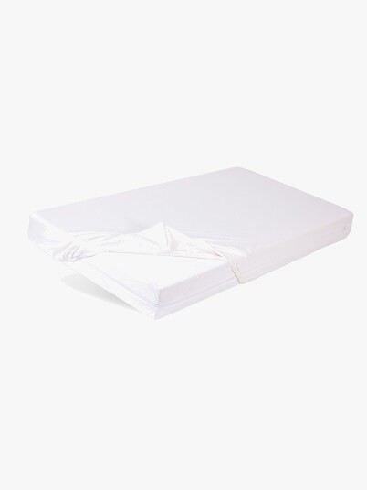 BabyMatex Cotton Dra-På-Laken 60x120 White