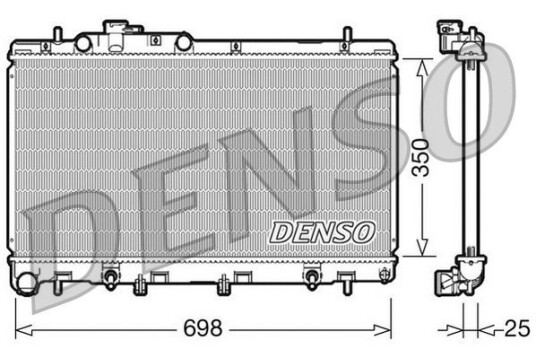 Radiator DENSO DRM36011 Radiator DENSO DRM36011