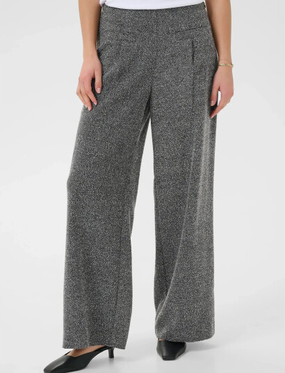 Kaffe Kaalba Wide Pants - Grey - 36 Kaffe Kaalba Wide Pants - Grey - 36