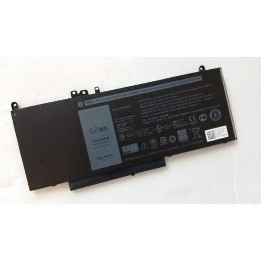 DELL batteri til bærbar PC - Li-Ion - 62 Wh (HK6DV)