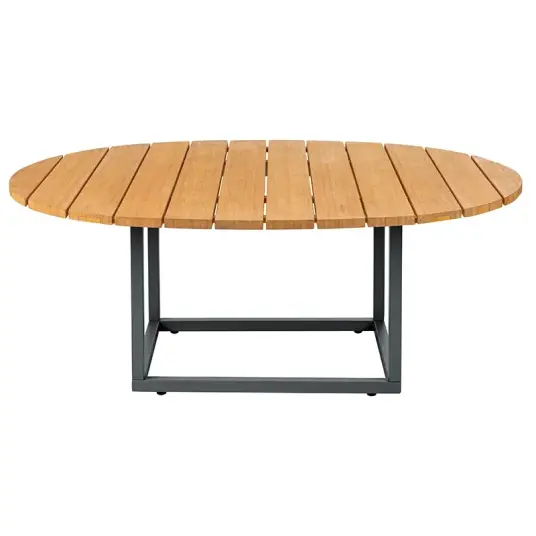 Brafab Olive salongbord 80x110 cm antrasitt / bamboo
