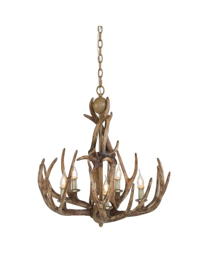 Antler takkrone natur S