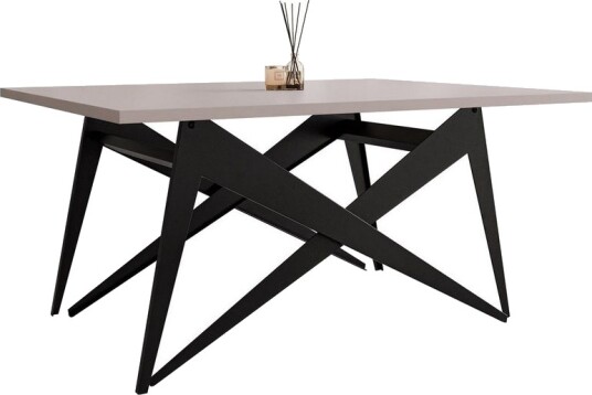 Seyloren Sofabord 90 cm - Svart/Beige