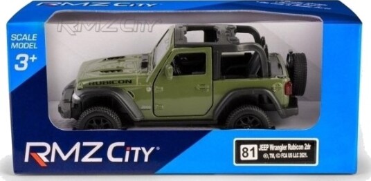 Daffi Jeep Wrangler Rubicon 2021 – Cabriolet – Grønn Daffi Jeep Wrangler Rubicon 2021 – Cabriolet – Grønn