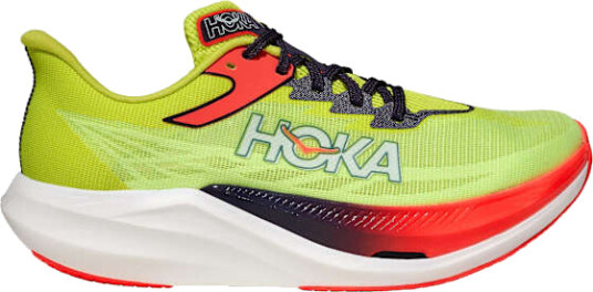 Hoka Rocket X 3 Unisex Nzs/Neon Yuzu/Squid Ink 42 Hoka Rocket X 3 Unisex Nzs/Neon Yuzu/Squid Ink 42
