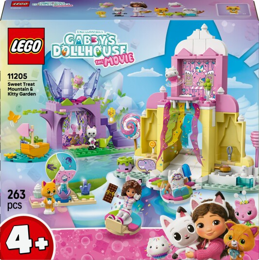 LEGO Gabby"s Dollhouse 11205 Godtefjellet og Kattehagen