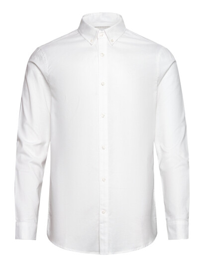 Scotch & Soda Core - Oxford Solid - White - L