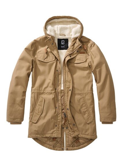 Brandit Marsh Lake Parka Jakke Beige