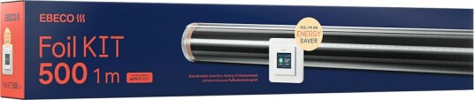 Ebeco Kompletteringssett Gulvvarmefolie Foil Kit 500 10m2 For Tre Og Laminatgulv 1m