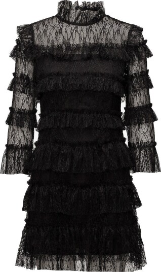 By Malina Carmine Mini Dress Black L By Malina Carmine Mini Dress Black L
