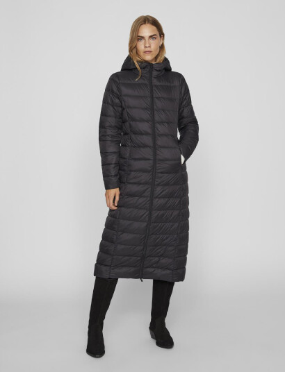 Vila Vimanya Long Jacket   Noos   Black   40