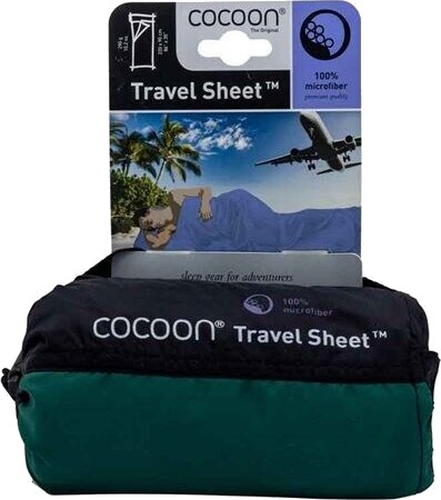 Cocoon TravelSheet Microfiber (2020) OneSize, Moss Green Cocoon TravelSheet Microfiber (2020) OneSize, Moss Green