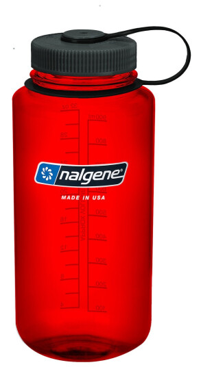 Nalgene 1,0l Vannflaske Red Nalgene 1,0l Vannflaske Red