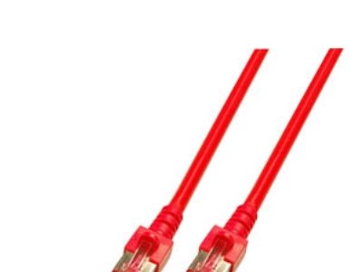 Rns? Patchkabel Mit Rastnasenschutz Cat. 6 S/Ftp Pimf Pvc 250Mhz Rot 25M Good Connections (8060-250R)