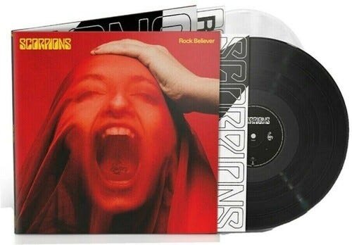 Scorpions Rock Believer LP/Vinyl Scorpions Rock Believer LP/Vinyl