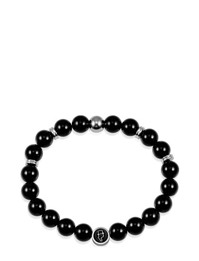 edd. Beads Bracelet 8Mm   Black   5 cm