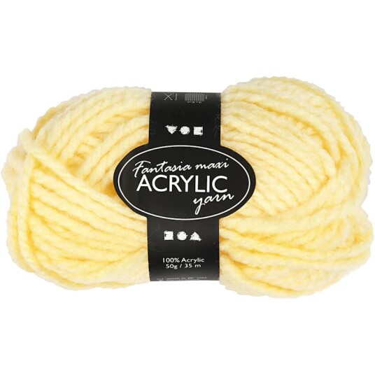 Akrylgarn Creativ Company Fantasia 35 m Stl Maxi 50 g/1 nst