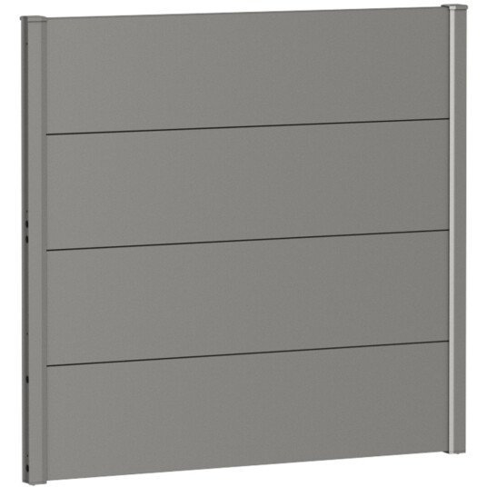 BIOHORT VEGGPANEL FOR LEVEGG UTEN AKRYLGLASS 100X90 KVARTSGRÅ METALLIC BIOHORT VEGGPANEL FOR LEVEGG UTEN AKRYLGLASS 100X90 KVARTSGRÅ METALLIC
