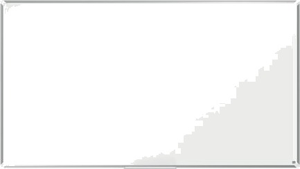 Nobo Premium Plus Widescreen Stål Magnetisk Whiteboardtavle 188X106cm Hvid