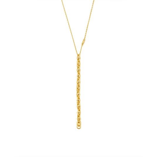 Michael Kors Premium Halskjede 18 kt. Rustfritt stål Gullbelagt MKC170700710 - Dame - 925 sterling silver Michael Kors Premium Halskjede 18 kt. Rustfritt stål Gullbelagt MKC170700710 - Dame - 925 sterling silver