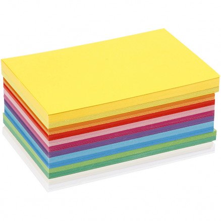 Colortime Vårkartong A6 105x148 mm 180 g Ass farger 300ass ark