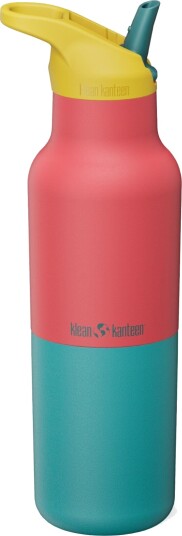 Klean Kanteen Rise Vacuum Classic termoflaske 473 ml - kajennerød kaleidoskop