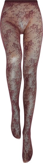Hunkemöller Ti Allover Lace Fishnet   FIG   S/M